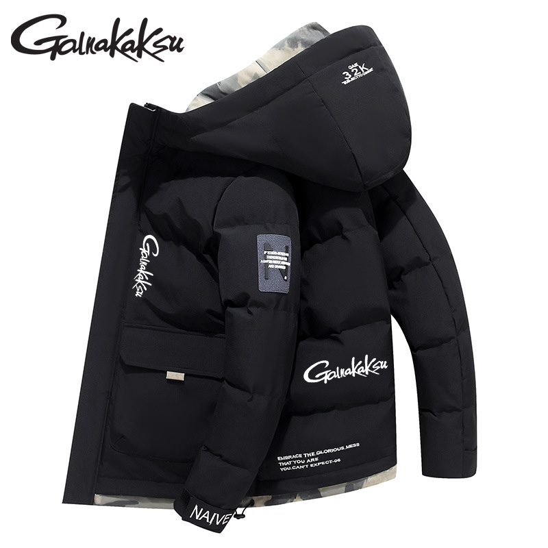 Fishing Rain Suit - フード付きフィッシングジャケット,暖かいカーディガン,綿のコート,アウトドアスポーツ,新しい秋と冬