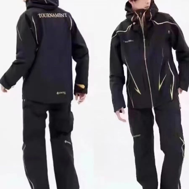 Fishing Rain Suit - 新しい男性釣りスーツ春秋屋外高密度防水ロックフィッシングレインコート通気性釣り服 1023T