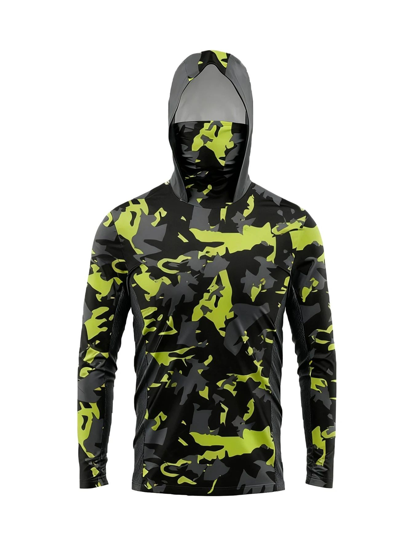 Fishing Shirt Uv Protection - 2026年夏新作 メンズ長袖シャツ 3Dパターンプリント スポーティで通気性があり、柔らかく快適で軽量な着心地