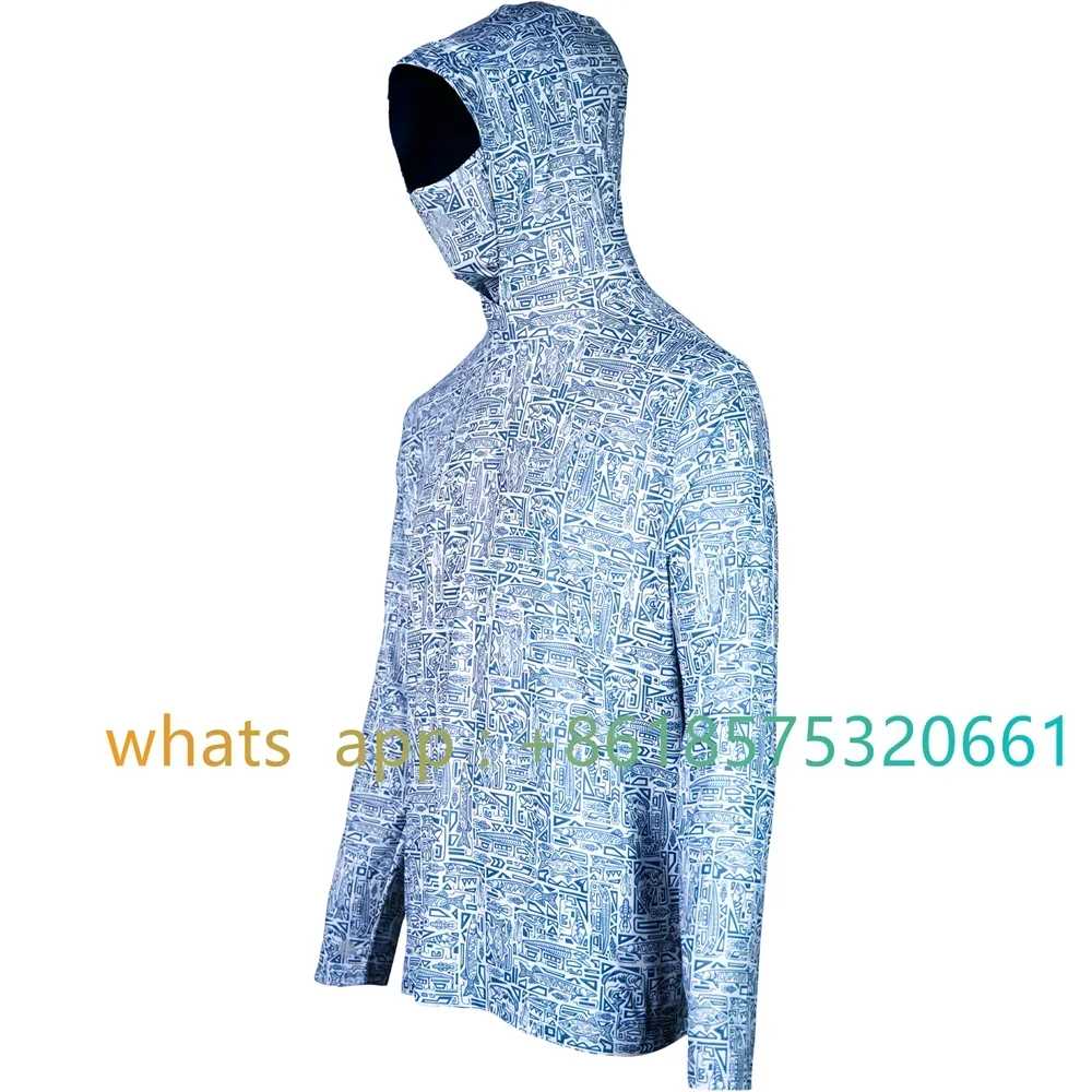 Fishing Mask Sun Protection - GOOGAN SQUAD メンズ パーカー マスク付き 長袖
