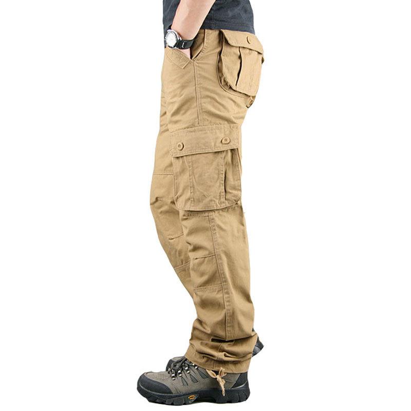 戦術的なカーゴパンツ男性綿オーバーオール屋外作業ズボンビッグ - Fishing Pants Waterproof のレビューと価格