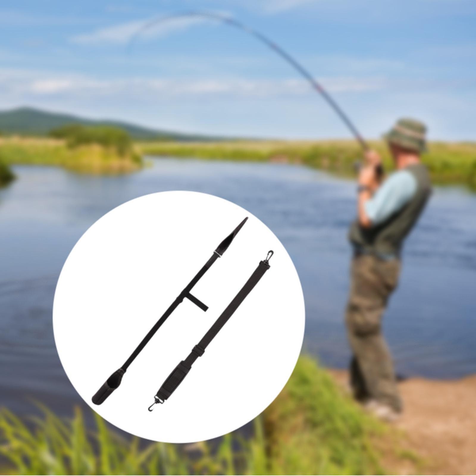 釣り竿ベルト、調整可能なショルダーストラップ、持ち運び可能な - Fishing Belt のレビューと価格